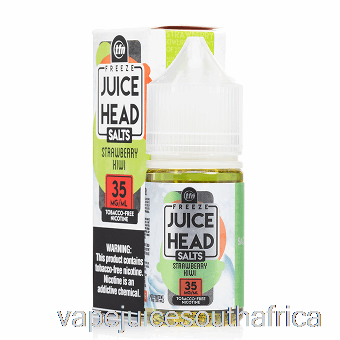 Vape Juice South Africa Freeze Strawberry Kiwi - Juice Head Salts - 30Ml 50Mg